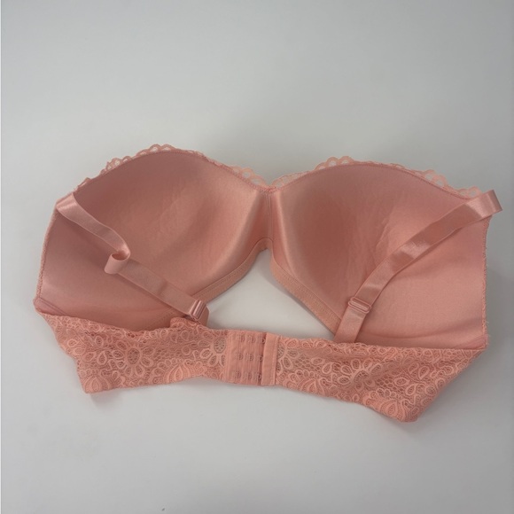 Wireless T-shirt bra Coral Pink Bra 44C Women's Casual Soft Cup Bra - Picture 2 of 5